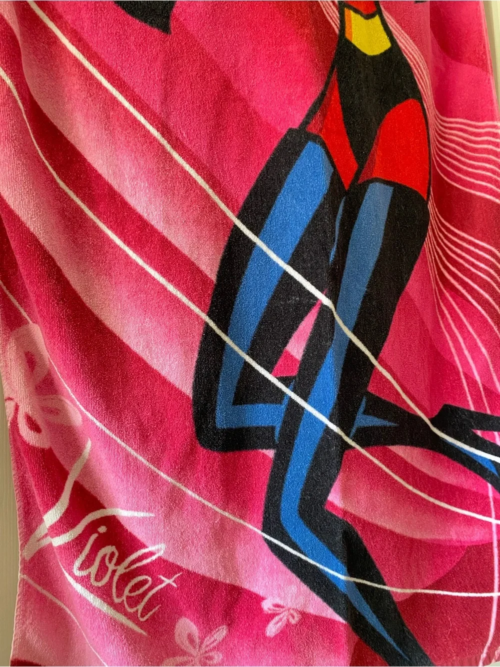 Disney Incredibles beach towel
